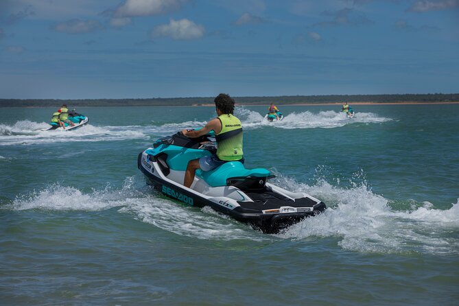 1-Hour Thunderball WWII Adventure Jet Skiing in Darwin - Learning the harbour through its wrecks