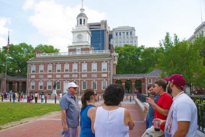2.5 Hour Philadelphia History Tour with Washington War Tent Show