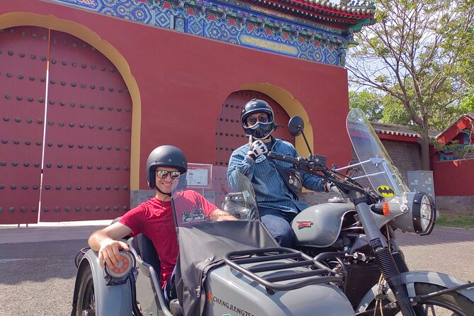 2-Hour “Ancient & Modern” Beijing Sidecar Tour (Day /Night) - The Forbidden City from its northern edge