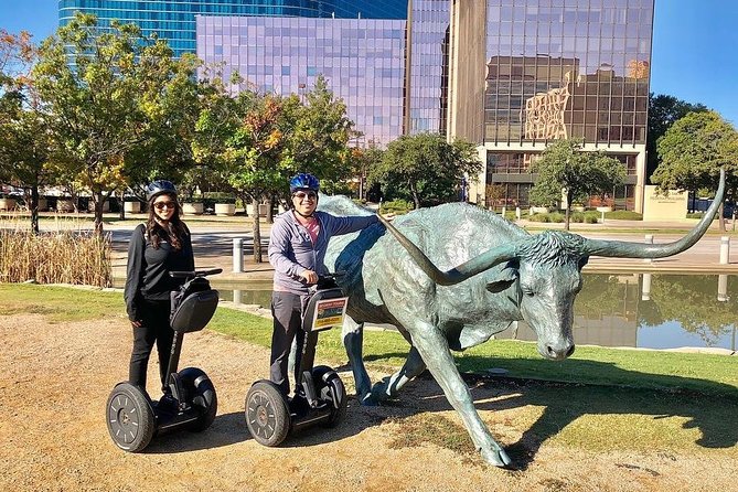2-Hour Historic Dallas Segway Tour - Pioneer Plaza and the Western image of Dallas