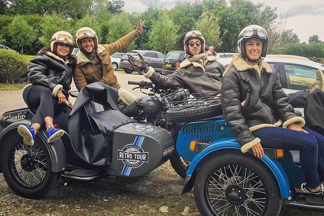 2- to 6-hour sidecar excursion on the D-Day Landing Beaches - Why a Sidecar Works So Well in Normandy