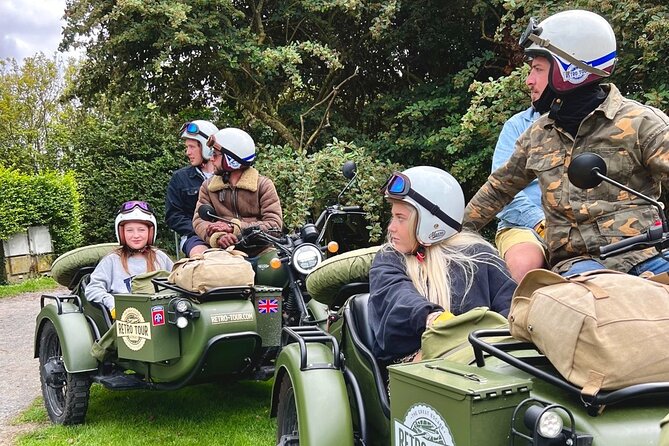 2- to 6-hour sidecar excursion on the D-Day Landing Beaches - Starting in Bayeux With the Right Gear