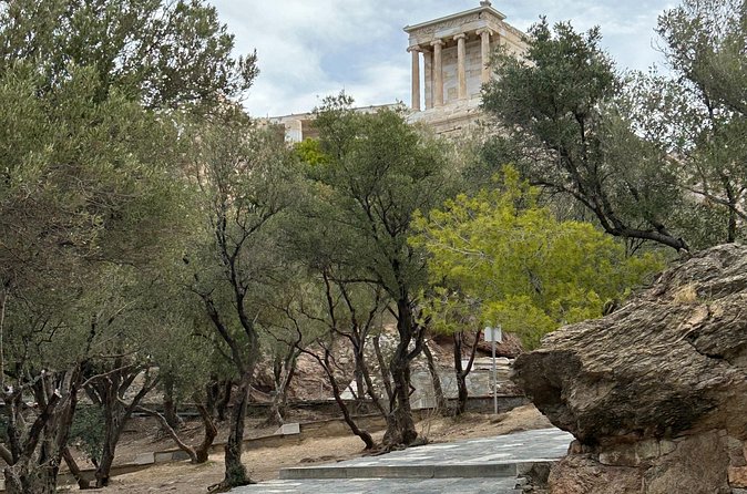 Acropolis of Athens Historical Tour For History Enthusiasts - Temple of Athena Nike at the sanctuary entrance