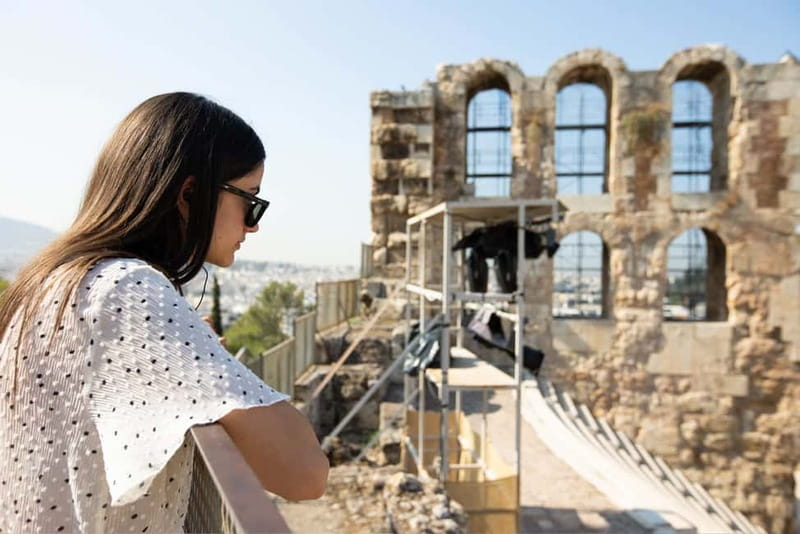 Acropolis, Parthenon & Athens Old City Heritage Walking Tour - Taking in Athens from the Acropolis