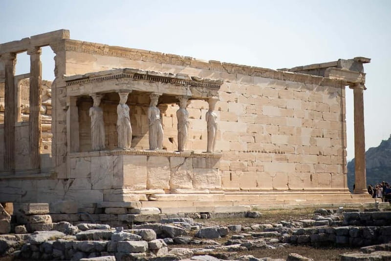 Acropolis, Parthenon & Athens Old City Heritage Walking Tour - Roman ruins, an old bathhouse, and the Tower of the Winds