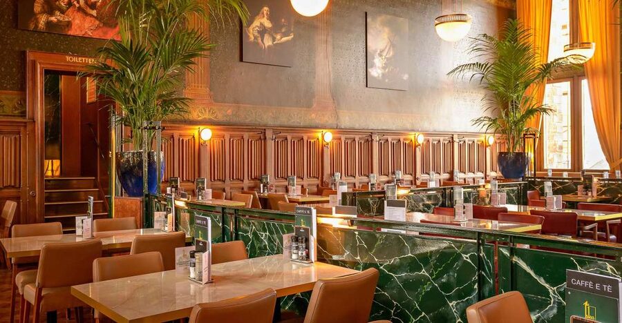 Amsterdam: 3-Course Meal in Historic 1st Class Waiting Rooms - What arrives with the three-course menu