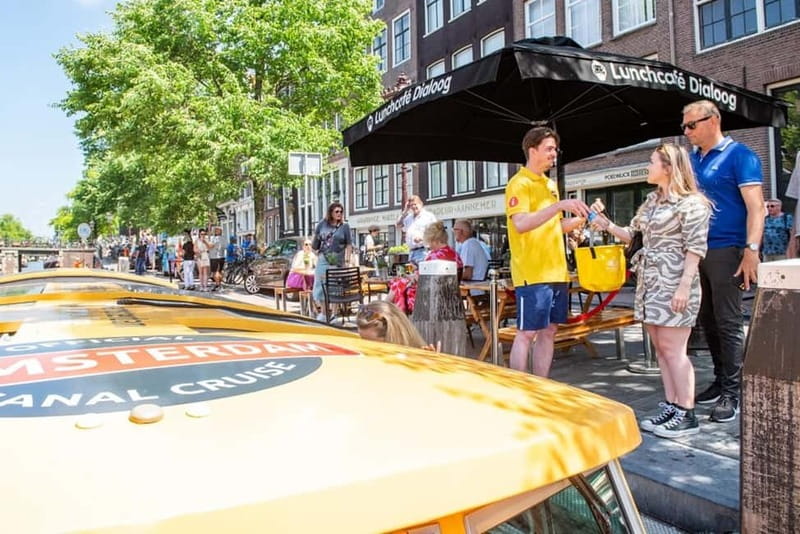 Amsterdam: Historic City Centre Canal Cruise - Central Station and the open IJ River