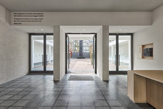 Amsterdam National Holocaust Museum and Memorial Entry Ticket - From the crèche next door to the story of rescue