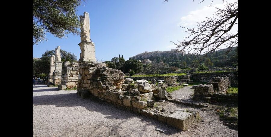 Ancient Agora Self-Guided Tour with 3D & Audio (No Ticket) - Beginning with the app and entrance ticket
