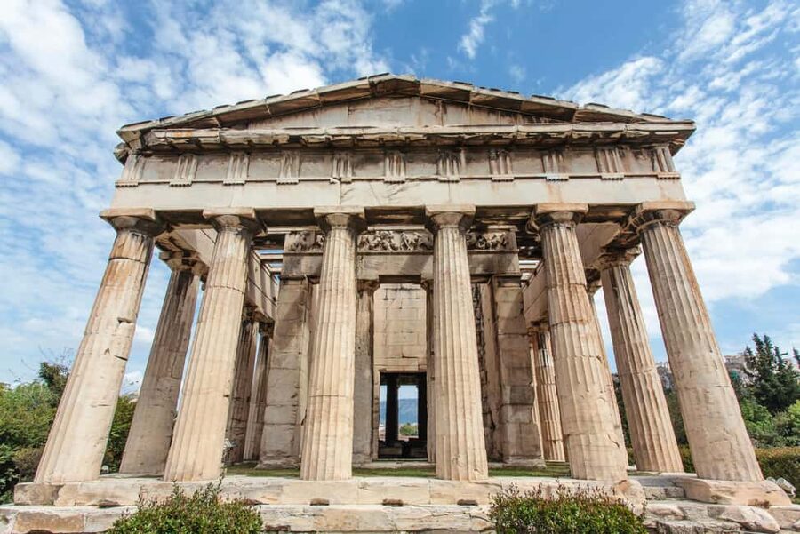 Ancient Agora Self-Guided Tour with 3D & Audio (No Ticket) - Stoas, merchants, and daily life