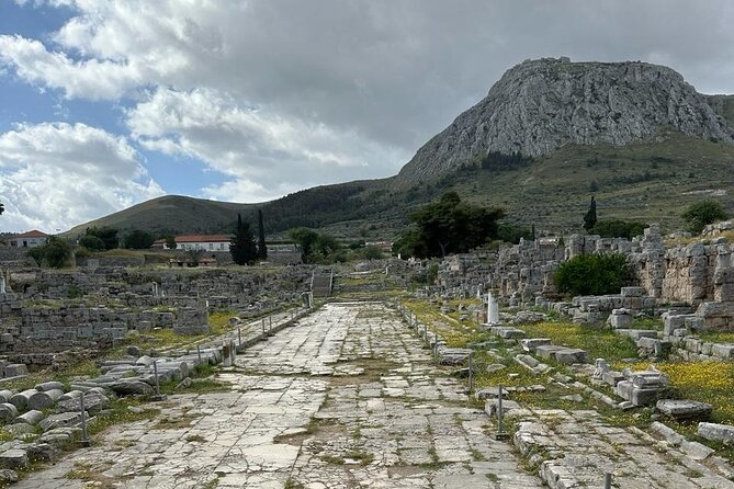 Ancient Athens Corinth Biblical Tour Following Paul 51.A.D - Mars Hill and the Roman Agora in Athens
