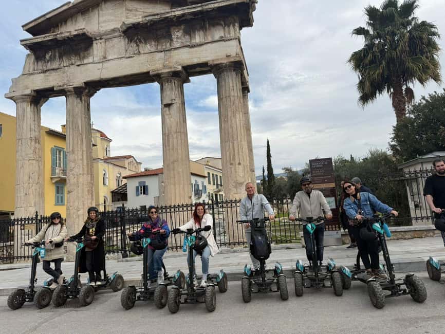 Ancient Athens Electric ATV Scooter Tour - The Ancient Agora, Athens Public Heart