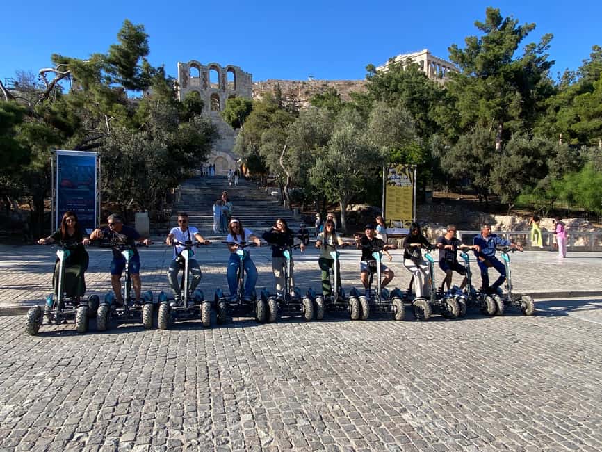 Ancient Athens Electric ATV Scooter Tour - The Guides and the Feel of the Ride