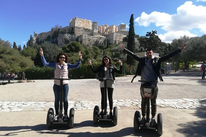 Ancient Athens Segway Tour with Agora and Kerameikos - Learning to ride before entering central Athens