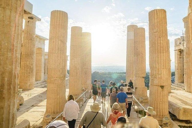 Ancient Athens tour: Acropolis, Parthenon and Acropolis Museum - Walking up the Acropolis