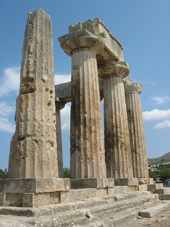 Ancient Corinth, Sanctuary of Hera, Blue Lake & Canal from Athens - A short village stop for local shopping