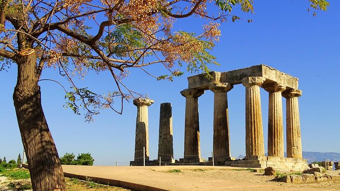 Ancient Corinth, Sanctuary of Hera, Blue Lake & Canal from Athens - Heraion, Blue Lake, and Malagavi Lighthouse