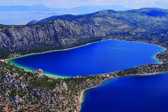 Ancient Corinth, Sanctuary of Hera, Blue Lake & Canal from Athens - Ancient Corinth and the Temple of Apollo