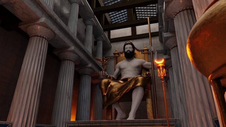 Ancient Olympia Entry Ticket & Virtual Reality Audio Tour - The Temple of Zeus and an ancient wonder