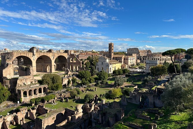 Ancient Rome Discovery: Colosseum, Forum, Palatine Guided Tour - Reaching Palatine Hill and its imperial views