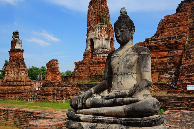 Ancient Wonders of Ayutthaya with Return Scenic River Cruise - Vihara Phra Mongkhon Bophit and the living religious side