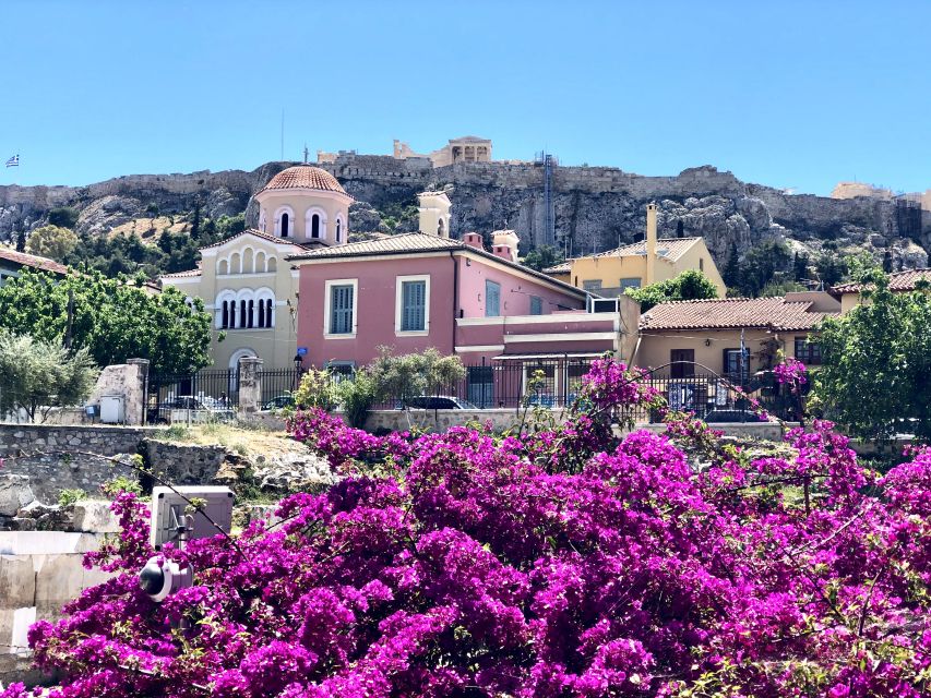 Athens:Acropolis - Historical Center Walking Tour in Spanish - The Tower of the Winds and Mitropolis Cathedral