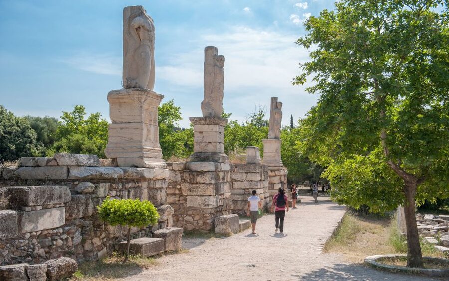 Athens: Ancient Agora E-Ticket and Audio Tour - Ending near the Theatre of Dionysus