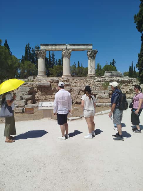 Athens: Ancient Corinth Tour with Official Guide & Tickets - Leaving Athens for the Corinth Canal