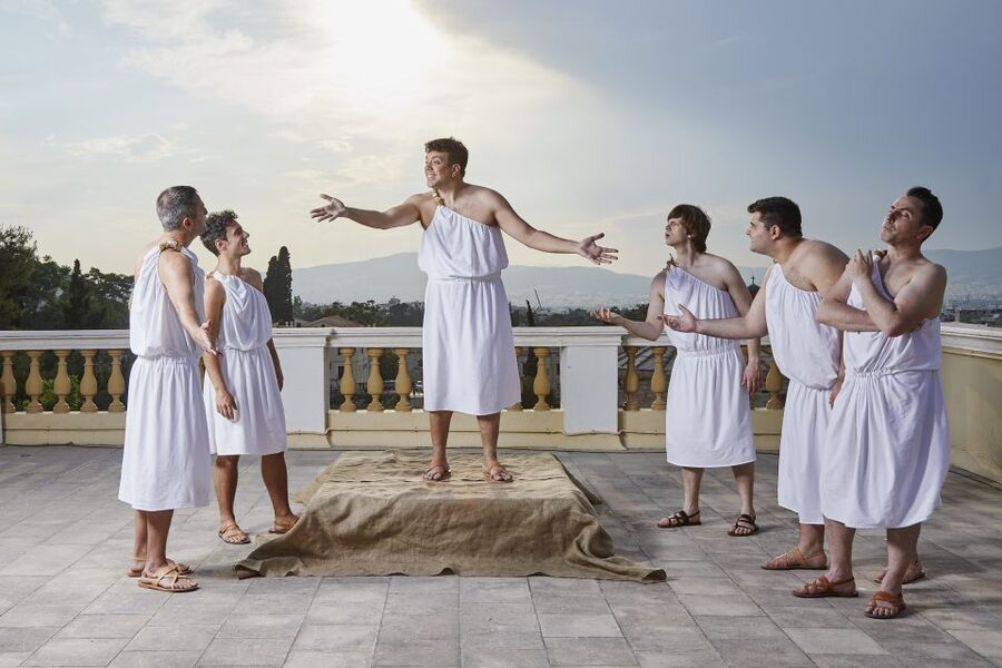Athens: Ancient Greek Theater Performance - The story: one tourist, several ancient worlds