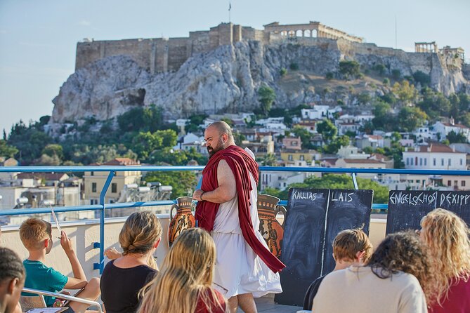 Athens: Ancient Greek Theatre Murder Mystery Experience - Meeting the ancient suspects