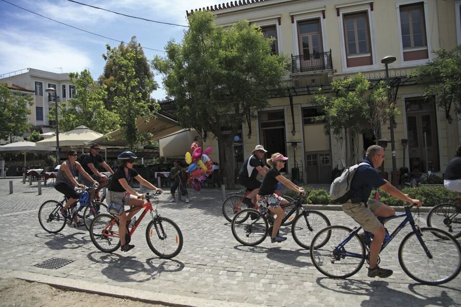 Athens: Bike Tour of Athens Historical Centre - Kerameikos and the city’s ancient working quarter