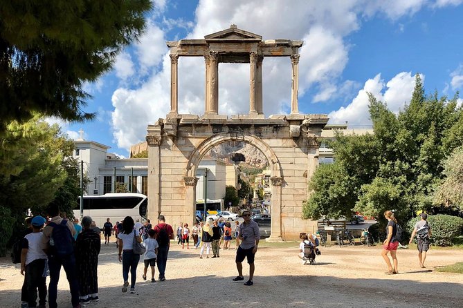 Athens Highlights & Ancient Corinth Full Day Private Tour - Athens sights from the car