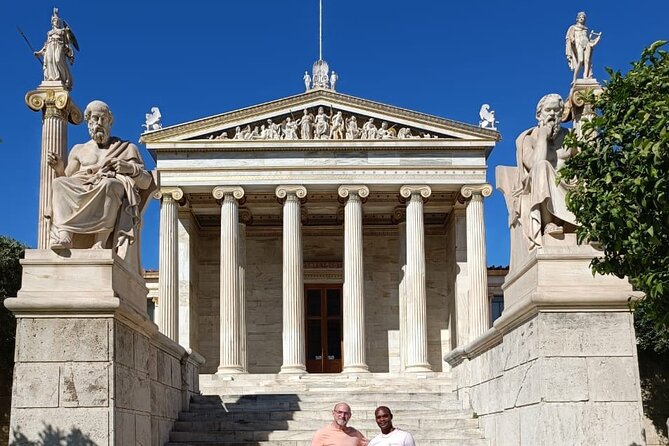 Athens private tour- Explore the history - Temple of Olympian Zeus and a huge ancient footprint
