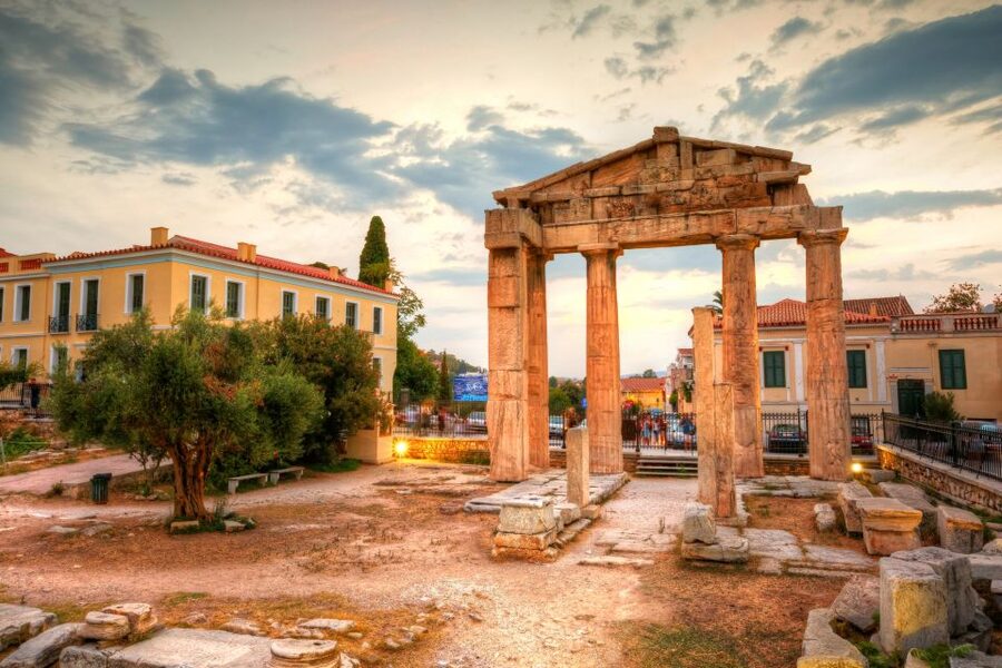 Athens: Roman Agora & Ancient Agora E-ticket & 2 Audio Tours - Beginning at the Roman Agora near Monastiraki