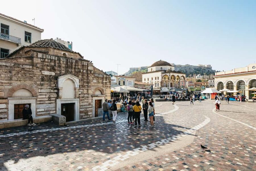 Athens: Women in Ancient Greece - Plaka and the Gate of Athena Archegetis