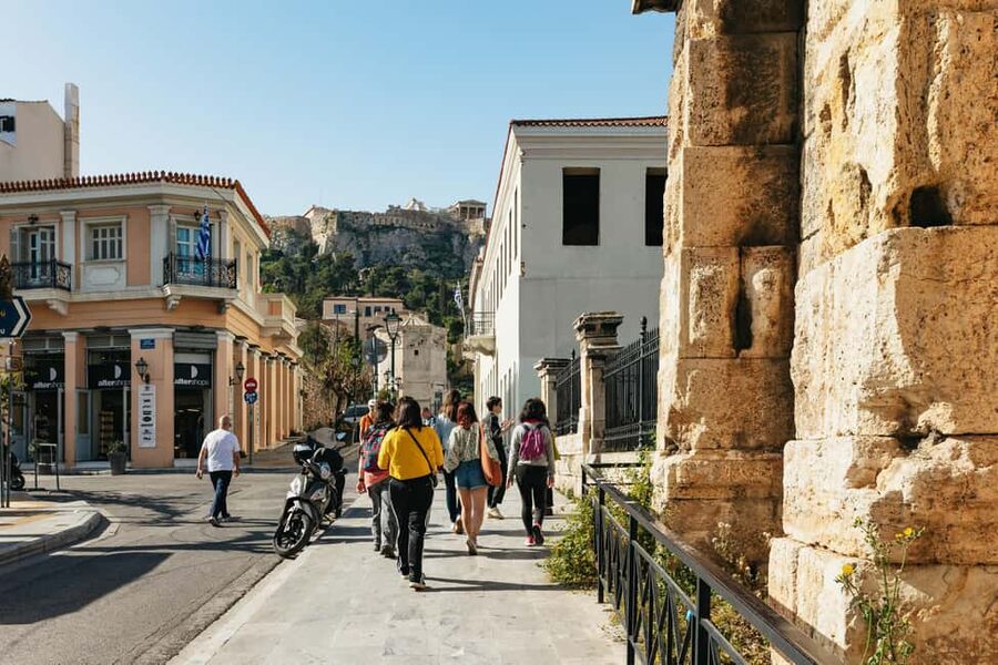 Athens: Women in Ancient Greece - Monastiraki and Hadrian’s Library