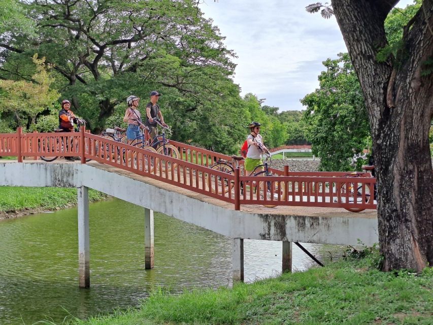 Ayutthaya City and Historical Park Bike Tour - Riding through neighborhoods and local food stops
