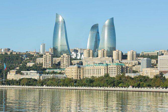 Baku City Tour with Heritage Tours / All Entrance Fees Inc - Baku Eye beside the Caspian Sea