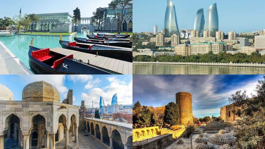 Baku Historical and modern tour in 2-3 hours+FREE Night tour - Mini Venice, with a small catch