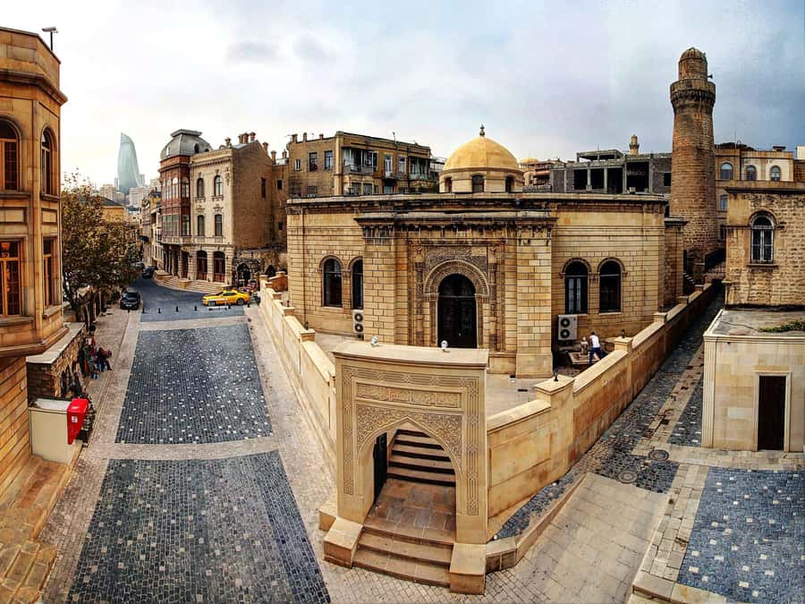 Baku Historical and modern tour in 2-3 hours+FREE Night tour - A museum for books smaller than a fingernail