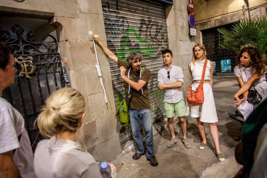 Barcelona: Dark History Night Walking Tour - A guide-led evening, not a ghost tour