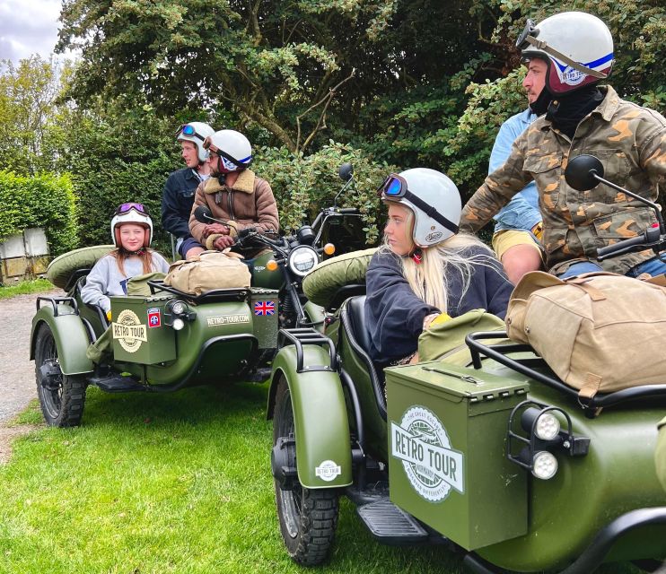 Bayeux: 2-hour tour of the D-Day beaches, by vintage sidecar - Country roads before the serious history