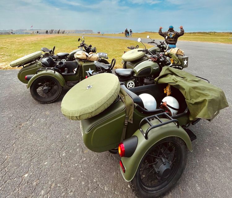 Bayeux: 2-hour tour of the D-Day beaches, by vintage sidecar - Omaha Beach and the landing story
