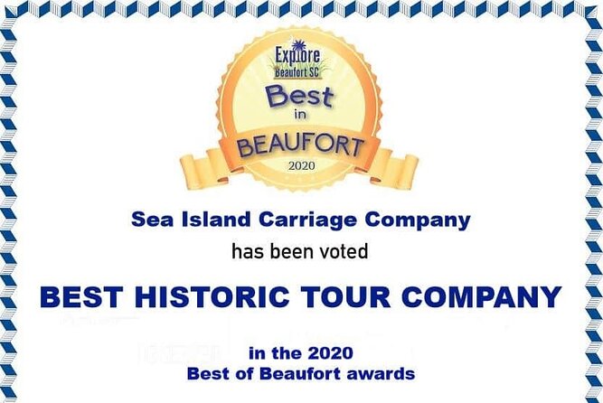 Beaufort’s #1 Horse & Carriage History Tour - Timing, weather, and practical planning