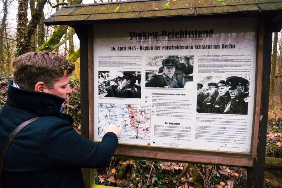 Berlin: Battle for Seelow Heights WW2 tour -Clash of Titans - Reitwein: adding another piece to the offensive