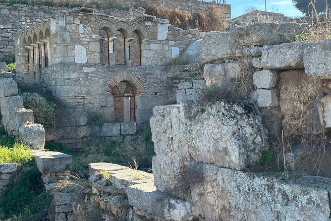 Biblical Ancient Corinth Canal Epidaurus Nafplio Private Tour - Palamidi Castle and the famous steps