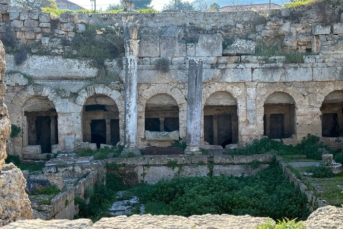 Biblical Corinth Taste Faith & History with wine & Oil Tasting - The private vehicle and driver-led format