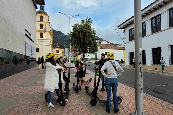Bogota scooter tour - The Planetarium, bullring, and Colpatria Tower