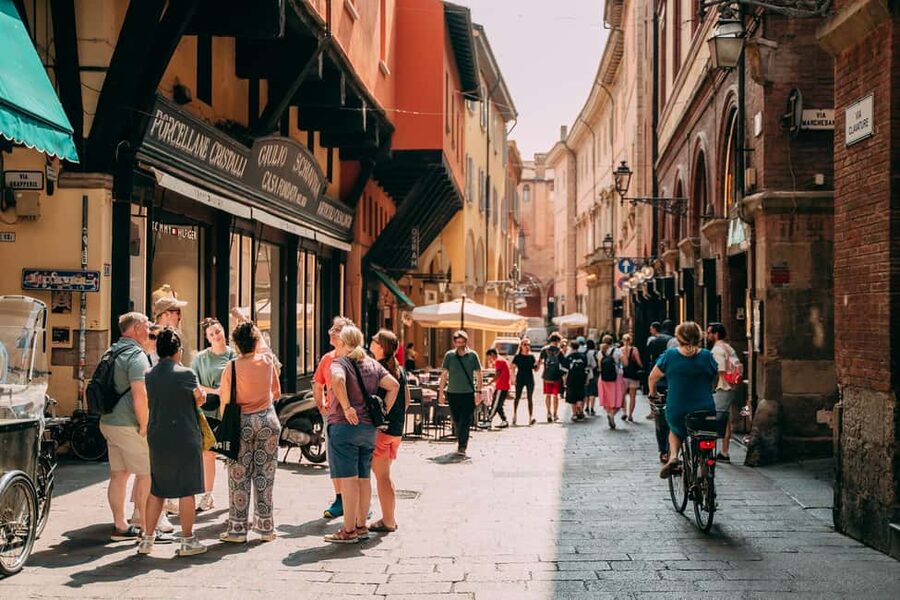 Bologna: Small-Group Tour with the Historic Archiginnasio - Entering the Archiginnasio and Teatro Anatomico