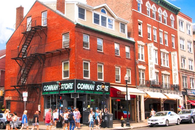 Boston's North End History + Photo Walking Tour (SMALL Group) - Paul Revere Mall and the statue-lined promenade